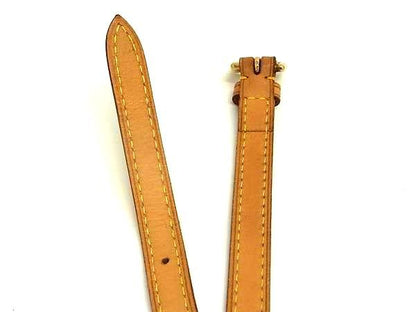 Louis Vuitton Leather Shoulder Strap Crossbody Shoulder Women's Brown Fm0414