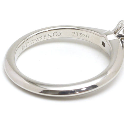 Tiffany & Co Set Diamond Ring Approx 9 Pt950 D0.35ct
