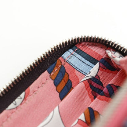 Hermes Azap Long Silk-in Vaux-epson Cassis Purple D Women Long Wallet