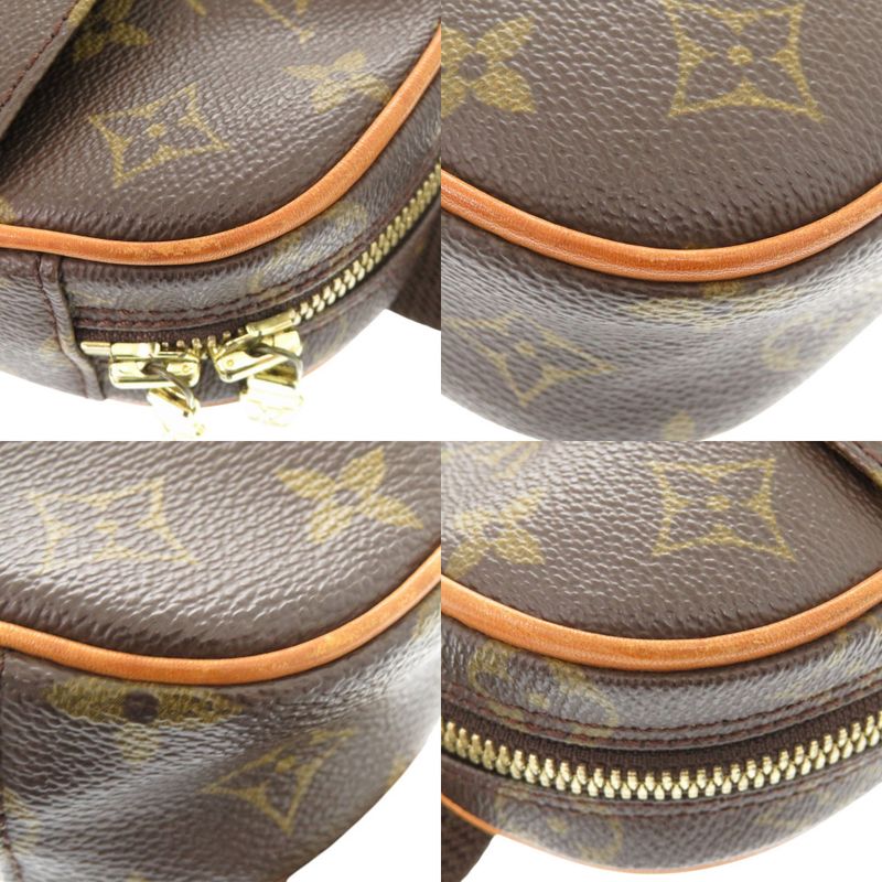 Louis Vuitton Pochette Gange Monogram M51870 Brown Body Bag LV 0574 Louis