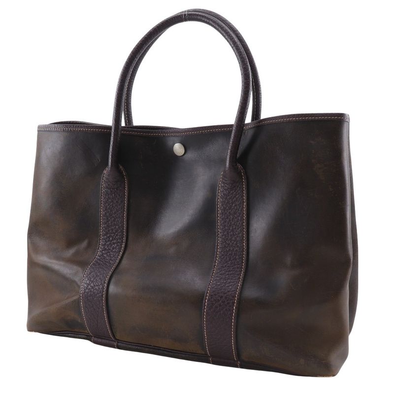 Hermes Garden Party PM Amazonia Brown Ladies Tote Bag