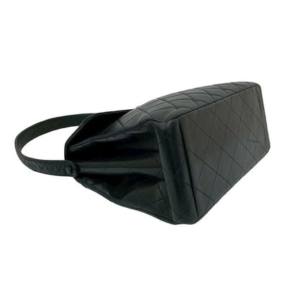 Chanel Chanel Vintage Quilted Lambskin Semi One Shoulder Bag