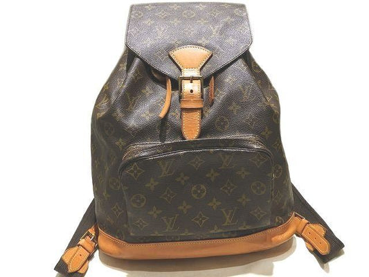 Louis Vuitton Montsouris GM Backpack Sac Bag M51135 Backpack Monogram Women