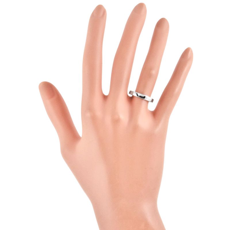 Chanel John Eternal Marriage Ring #56 J0895 Pt950 39g Pt950