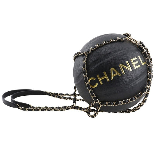 Chanel Basketball Black Rubber Black/gold _ Miscellaneous