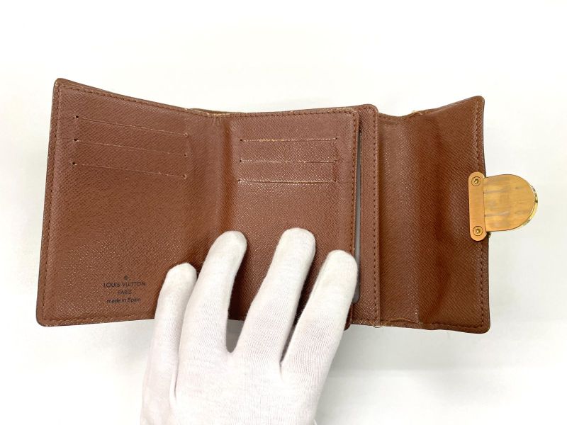 Louis Vuitton Monogram Portefeuille Koala Compact Wallet Trifold Wallet Pass