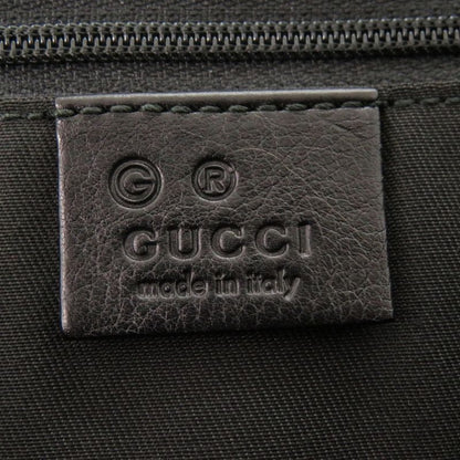 Gucci Horsebit Pattern 238695 Canvas/leather Black Tote Bag Black 0892 Gucci