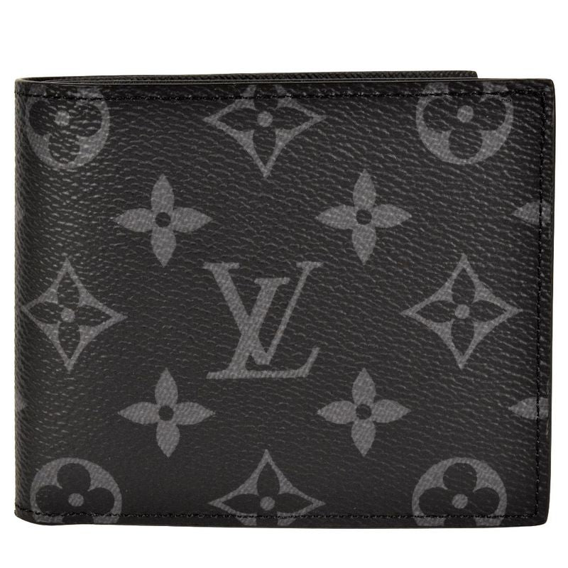 Louis Vuitton Portefeuille Marco NM Bifold Wallet M62545 Monogram Eclipse With