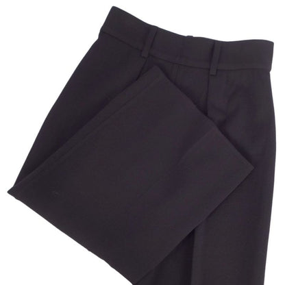Hermes Pants 21AW Wide Pants Knit Wool Bow
