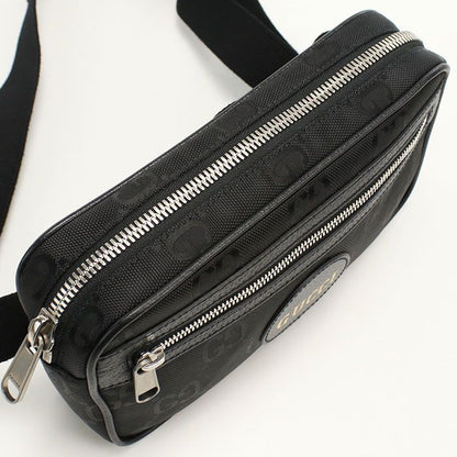 Gucci Belt Bag Off The Grid 631341 Body Bag GG Nylon Leather Men's