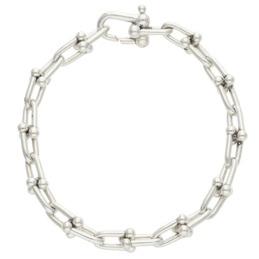 Tiffany & Co Hardwear Hardware Small Link Silver Bracelet Men's S