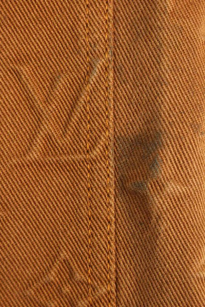 Louis Vuitton Rm212 G98 Hld60w Monogram Carpenter Denim Pants Men's 32