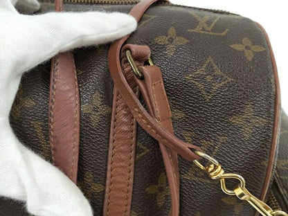 Louis Vuitton Papillon 30 Handbag Monogram Brown M51385