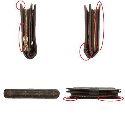 Louis Vuitton Porte Papier Zip Monogram Bifold Wallet