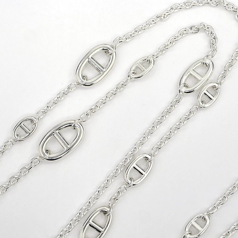 Hermes Necklace Chaine D'ancre Farande 160 Ag925 SV Silver - Jewelry -