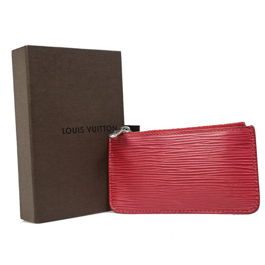 Louis Vuitton Key Case Coin Case Epi Red Pochette Cles M6380e 68sj341