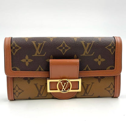 Louis Vuitton Portefeuille Sarah Dauphine Monogram Reverse RFID Reaction