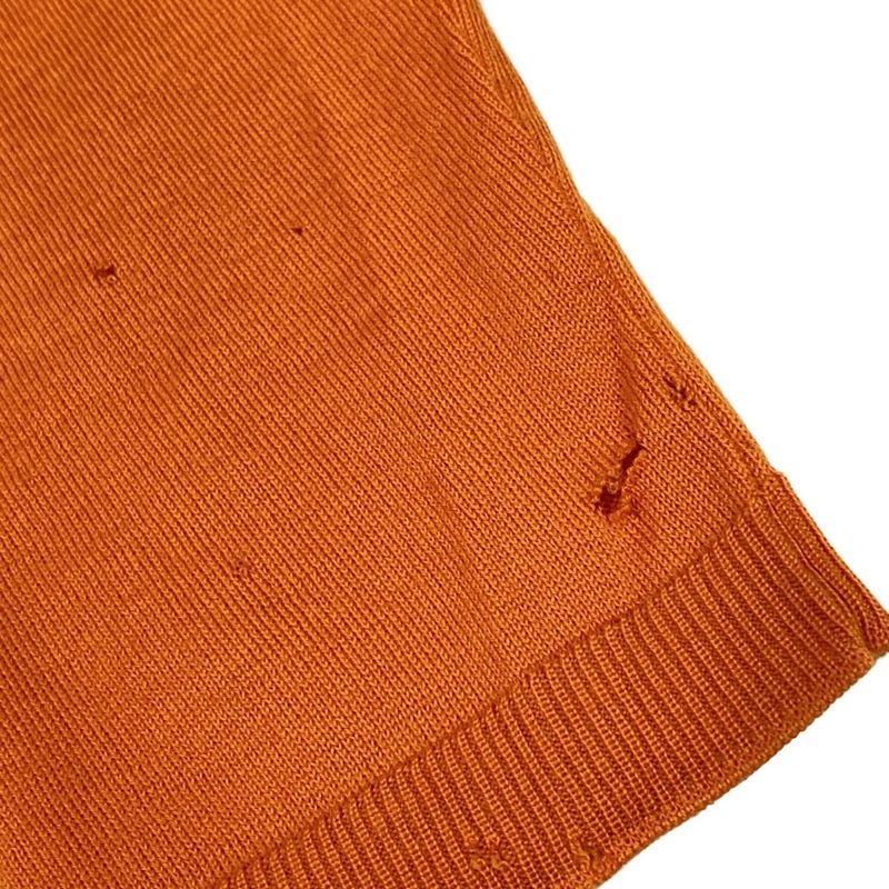 Chanel Cardigan Size 42 L Women - P17936 Orange Cashmere