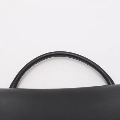 Celine Trapeze Medium Leather Handbag Tote Gold Hardware Black Gray Felt