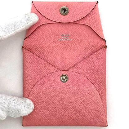 Hermes Coin Case Bastia Pink Purse