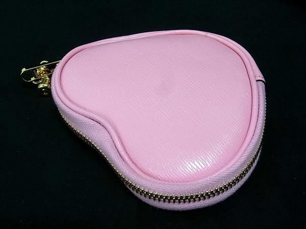 Gucci 701062 Leather Coin Case Multi Case Coin Purse Pink Fe4215