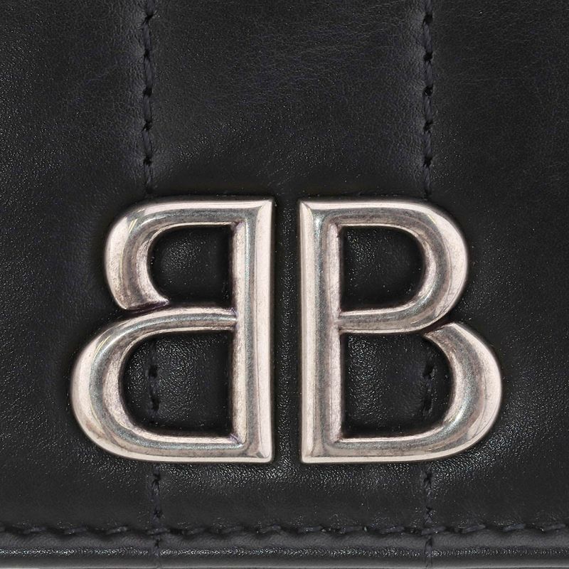 Balenciaga Card Case Monaco Black