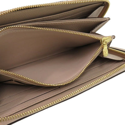 Louis Vuitton Zippy Lock Me M80674 Leather Glaze IC Tag LV Long Wallet 0858