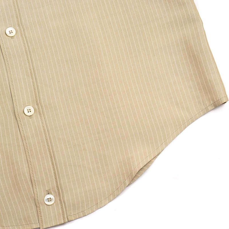 Celine 20ss Striped Silk Shirt 2c028100i Beige 37