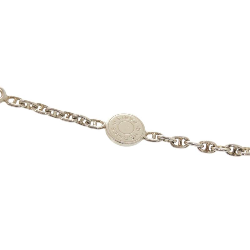 Hermes Chaine D'ancre Mini Serie 40cm (1575in) Silver 925 Necklace 1381 Hermes