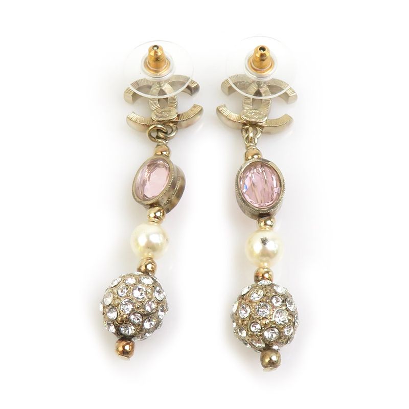 Chanel Earrings Coco Mark