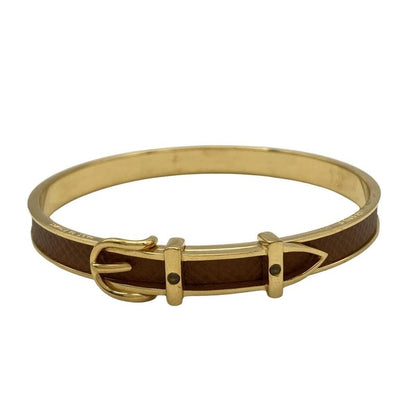 Hermes Bangle Jumping Gold And Brown