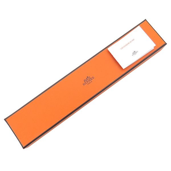 Hermes Bag Charm Fireworks Charm Vaux Epson Chevre Misol Cuivre X Fou X Orange