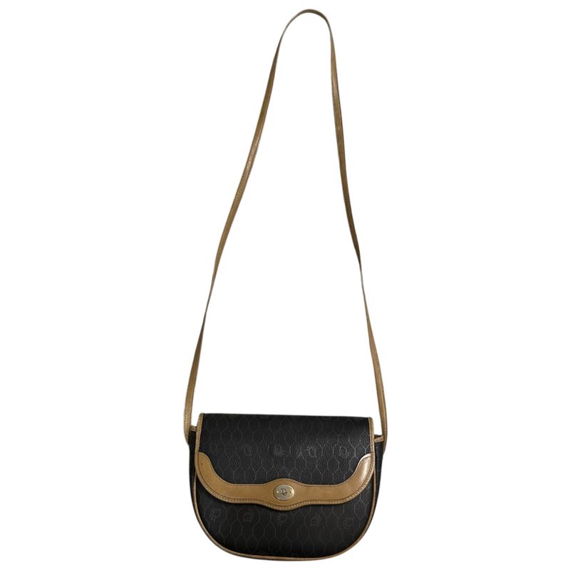 Christian Dior Old Monogram Shoulder Pouch Old Monogram Shoulder Pouch Black