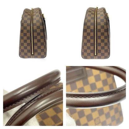Louis Vuitton N41455 Damier Canvas Nolita Handbag Brown 353906 Handbag