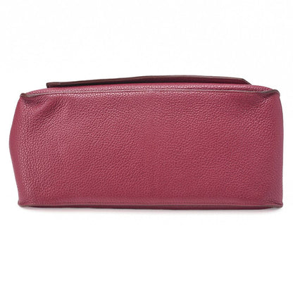 Hermes Gipsyère 34 Shoulder Bag Taurillon Clemence Tosca (silver Hardware)