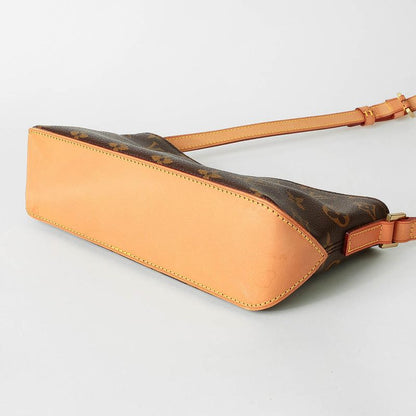 Louis Vuitton Shoulder Bag Trotter Brown Rank S