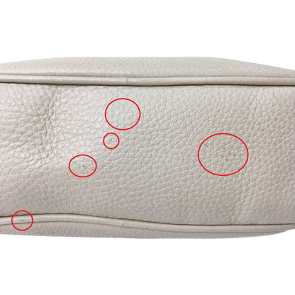 Gucci Soho Interlocking G Small Disco Bag Shoulder Bag 308364 White