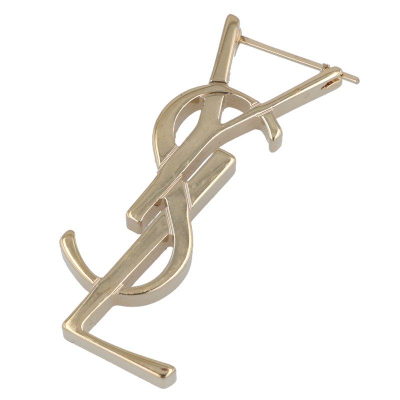 Saint Laurent Paris Cassandra Logo Earrings Men's