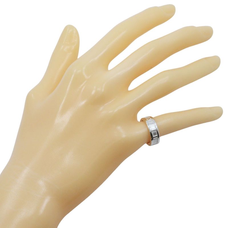 [tiffany & Co] Tiffany & Co Atlas Silver 925 Size 7.5 Ladies 5.5g Ring