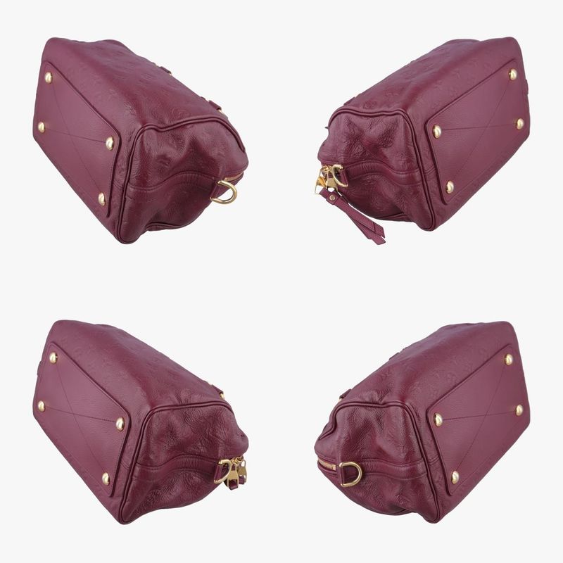 Louis Vuittonspeedy Bandoliere 25 Aurore Monogram Empreinte M40764 Sp3142