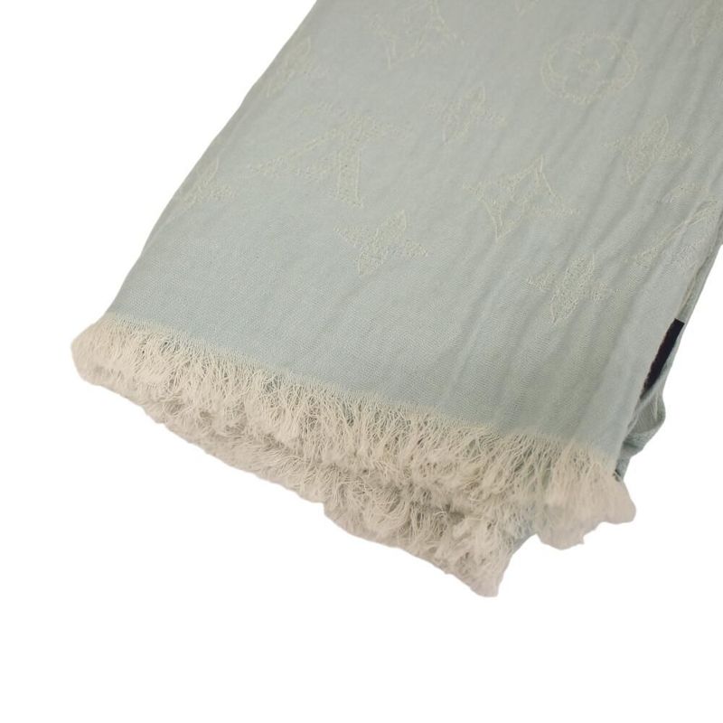 Louis Vuitton M78843 Monogram Shadow Shawl A24-684