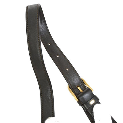 Celine Shoulder Bag Macadam Pattern Brown 83ka654