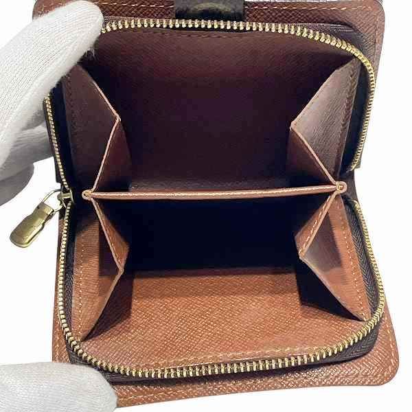 Louis Vuitton Monogram Compact Zip M61667 Bifold Wallet Unisex