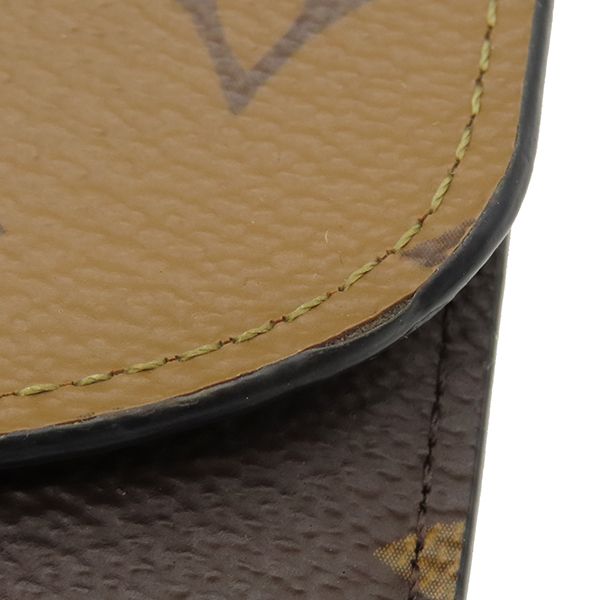 Louis Vuitton Long Wallet Portefeuille Emily Monogram Canvas Monogram Reverse