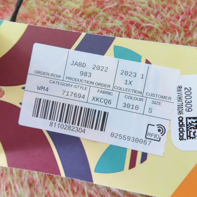 Gucci×adidas 717694 Oversized Trefoil Belted Coat Cardigan Green S Made In