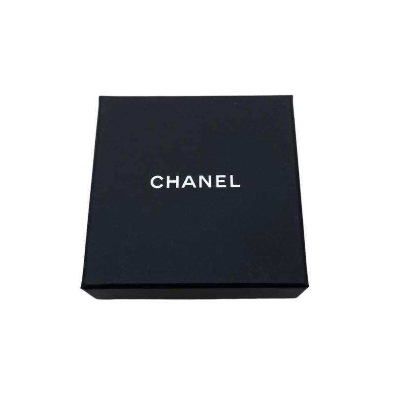 Chanel Key Holder Heart Charm Coco Mark Stone Black 2022aw Chanel