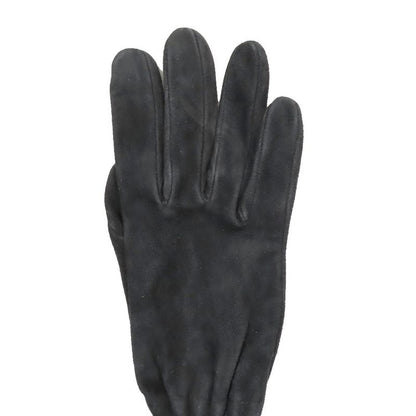 Loewe Suede Leather Long Gloves Arm Cabas - Slit Black 7 Women's Used