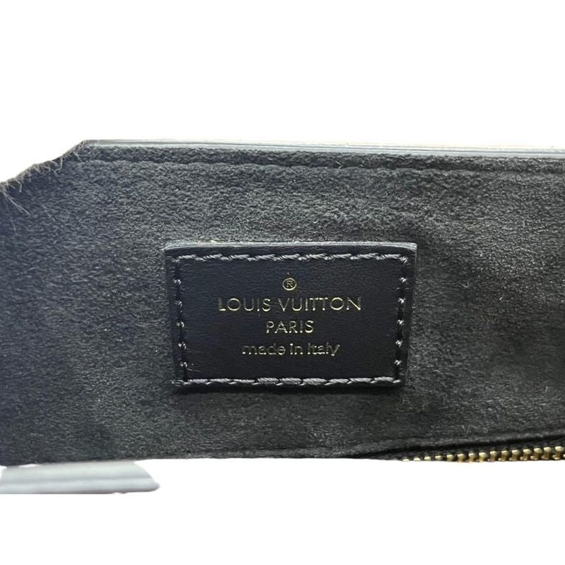 Louis Vuitton Sac Pla BB M58660 2way Shoulder Bag Handbag Epi Leather Noir