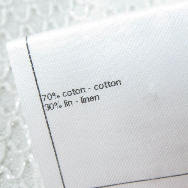 CHANEL 09P P35700k02085 Cotton Linen Sleeveless Knit With Bag Charm Light Grey