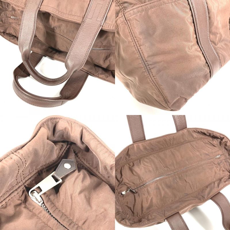 Hermes Handbag Acapulco Tote MM Tote MM Leather /nylon Brown